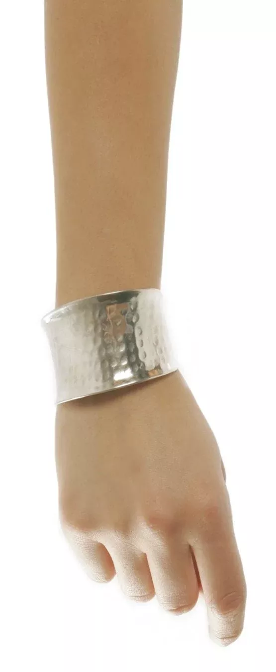 Small Hammered Cuff