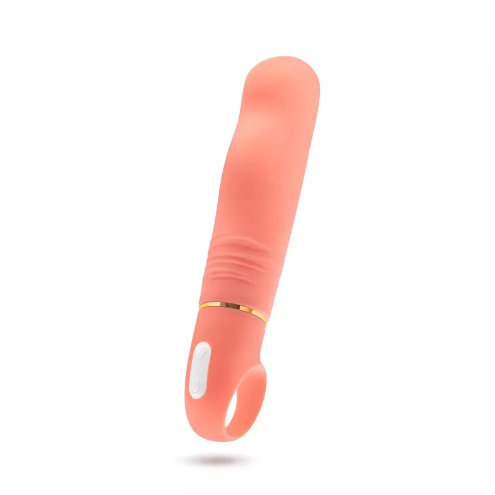 Smokin' AF G-Spot RumbleTech™ Vibrator - Coral