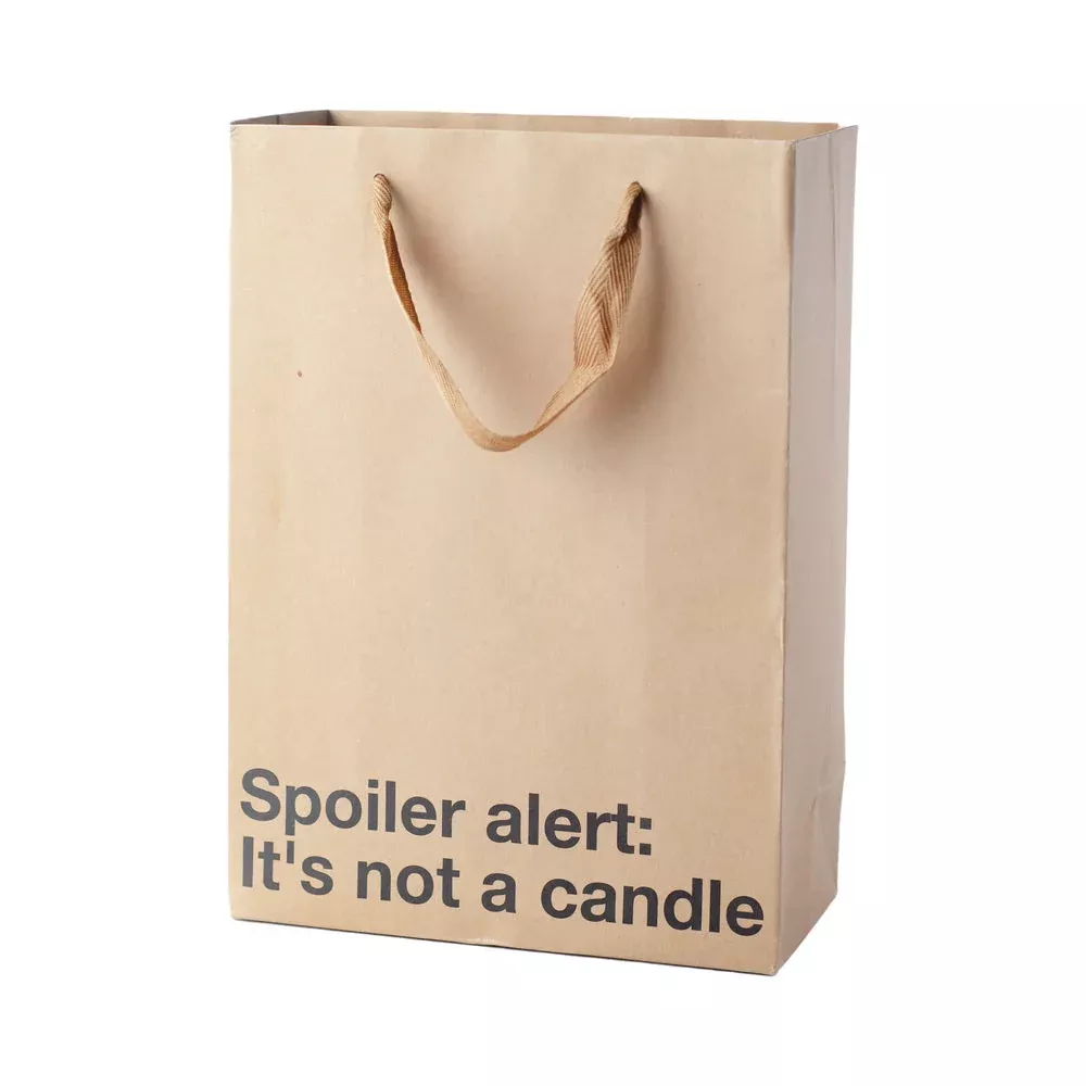 Snarky Gift Bags Not A Candle 3pk
