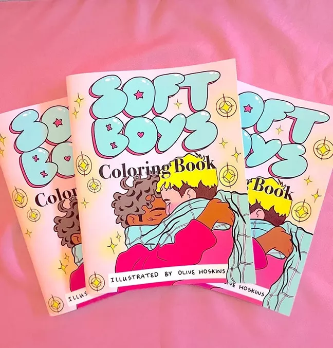 SoftBoysClub Soft Boys Coloring Book