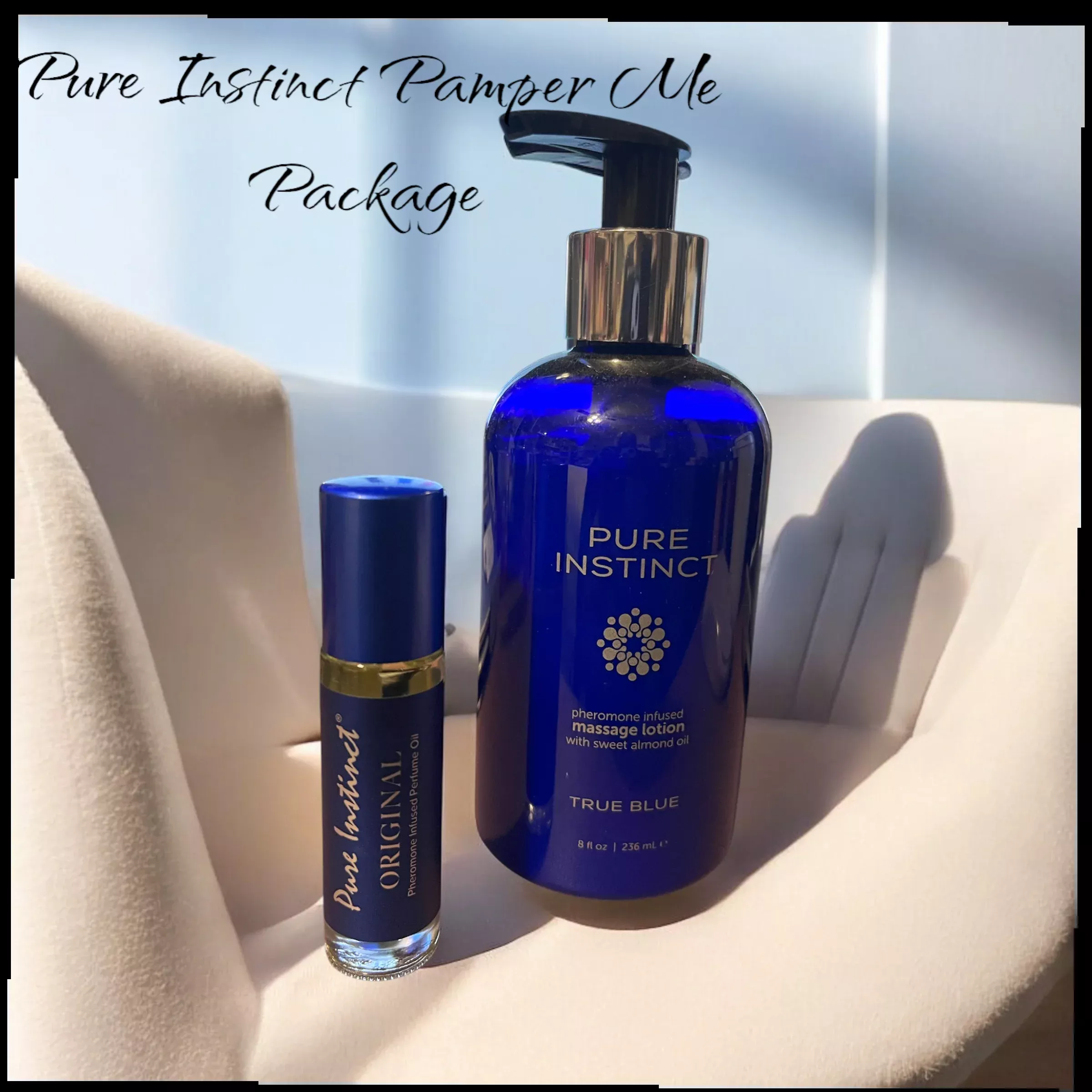 SP Boutique “Pure Instinct Pamper Me Package – Lotion & Pheromone Oil