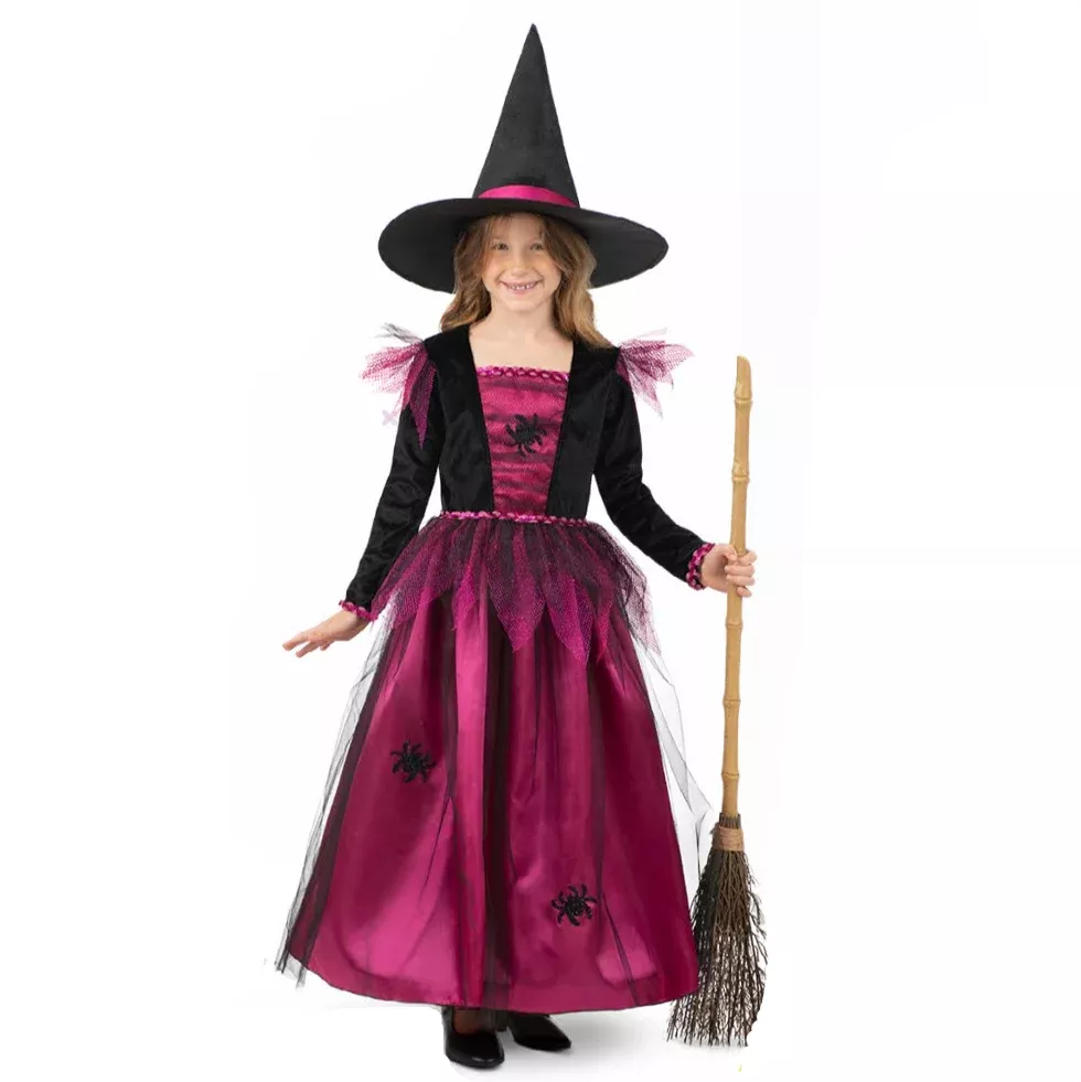 Spider Witch Kids Costume