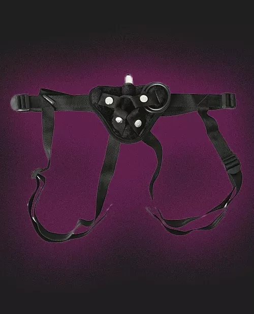 Sportsheets Vibrating Velvet Harness