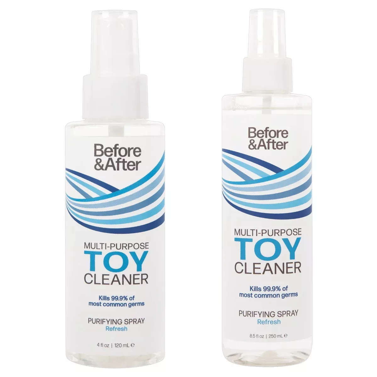 Spray Toy Cleaner - BEFORE & AFTER