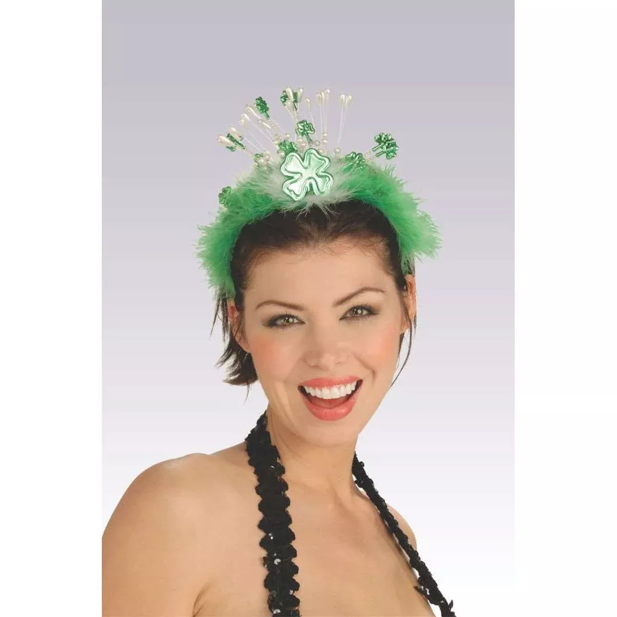 St. Patrick's Day Shamrock Adult Tiara