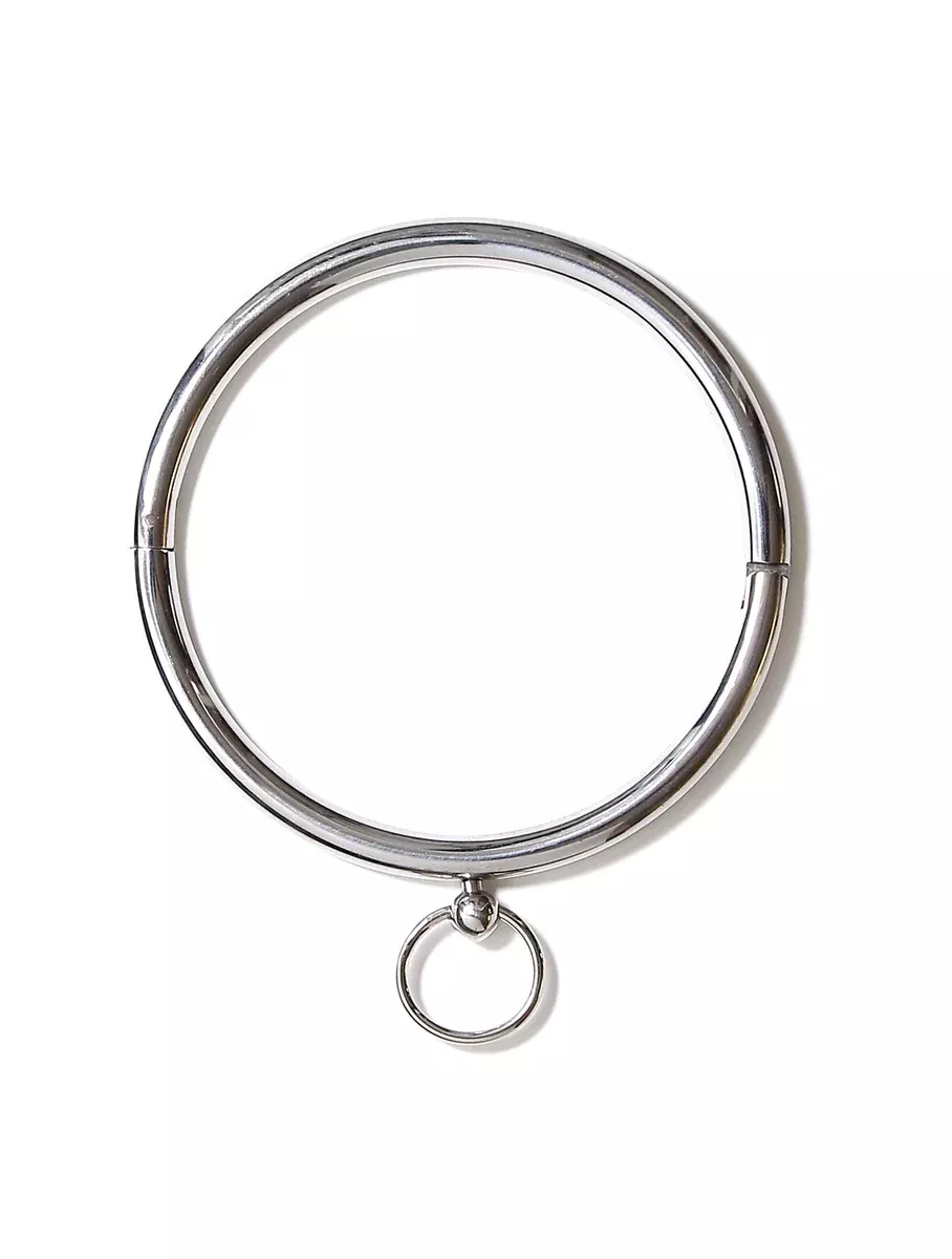 Stainless Steel O Ring Eternity Choker Collar