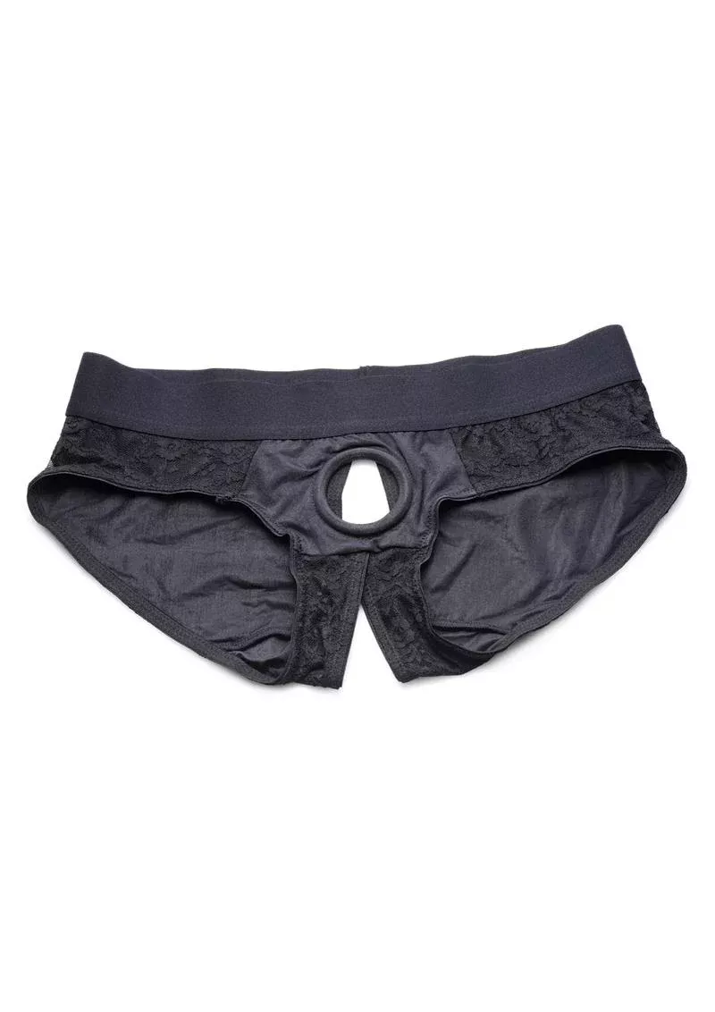 Strap U | Lace Envy Crotchless Panty Harness
