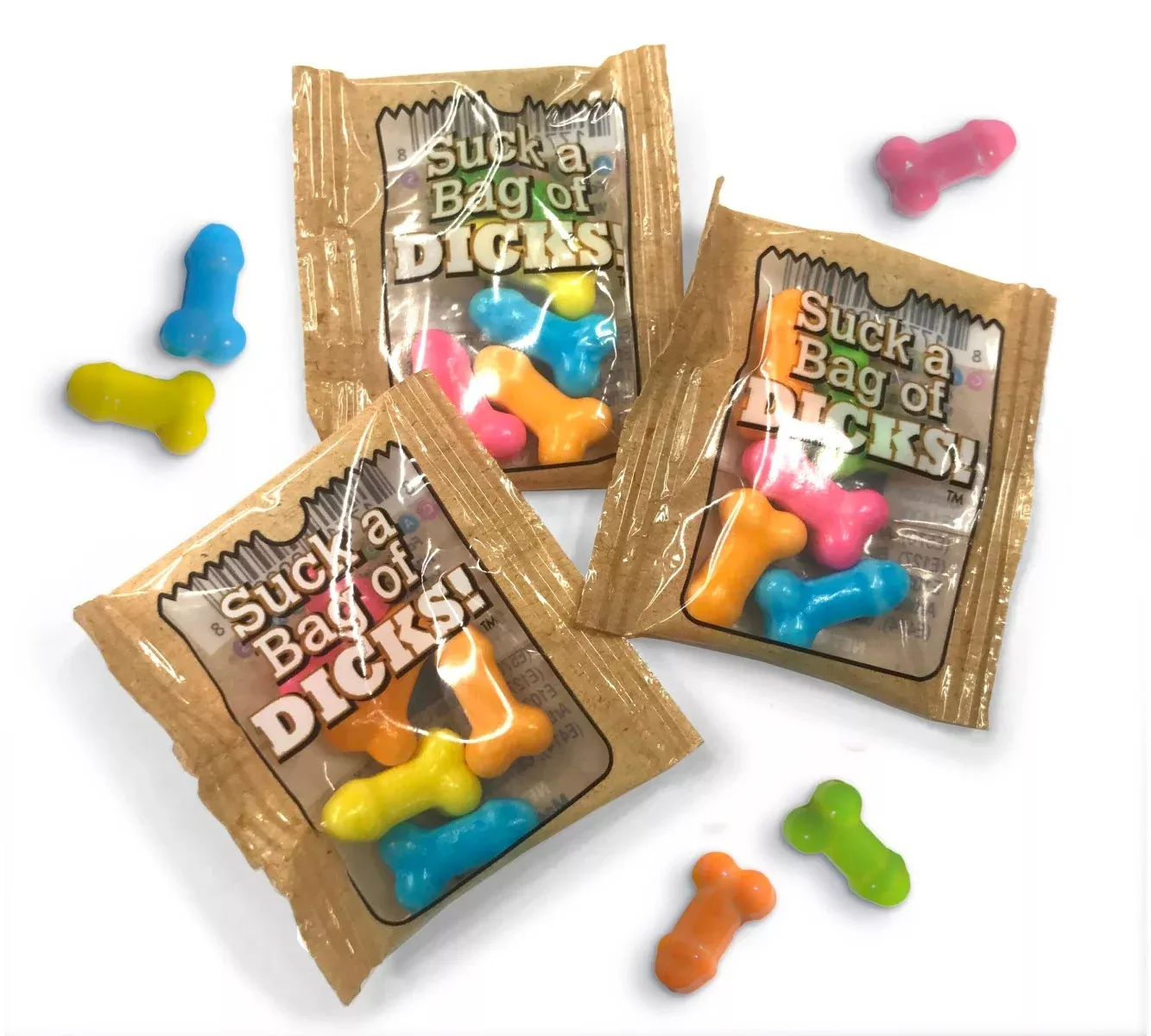 Suck A Bag Of Dicks! Candy Bag 25pk