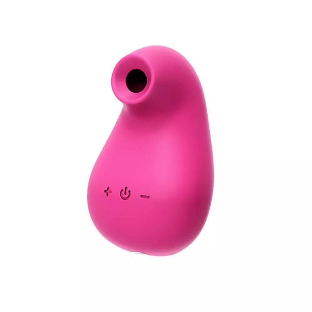 Suki Silicone Stimulator - Rechargeable - Hot Pink