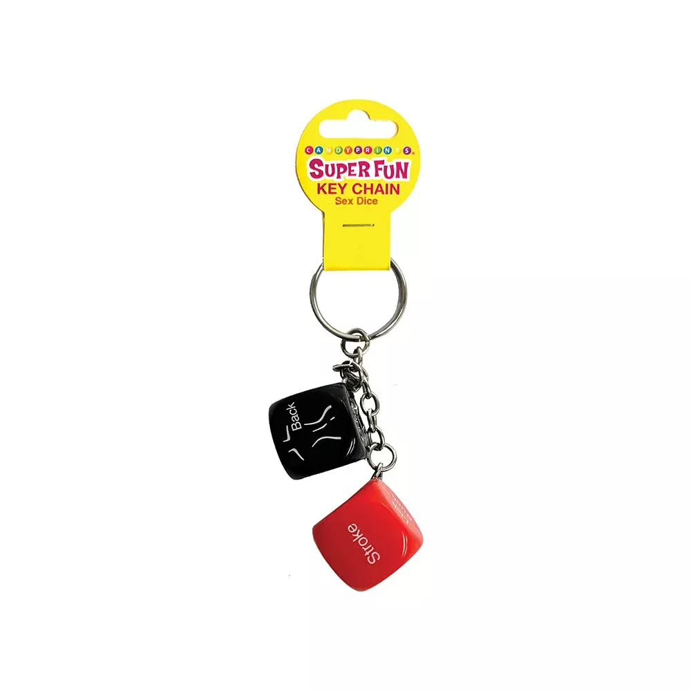 Super Fun Key Chain Sex Dice