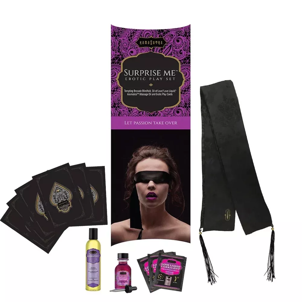 Surprise Me - 5 Piece Erotic Blindfold Playset