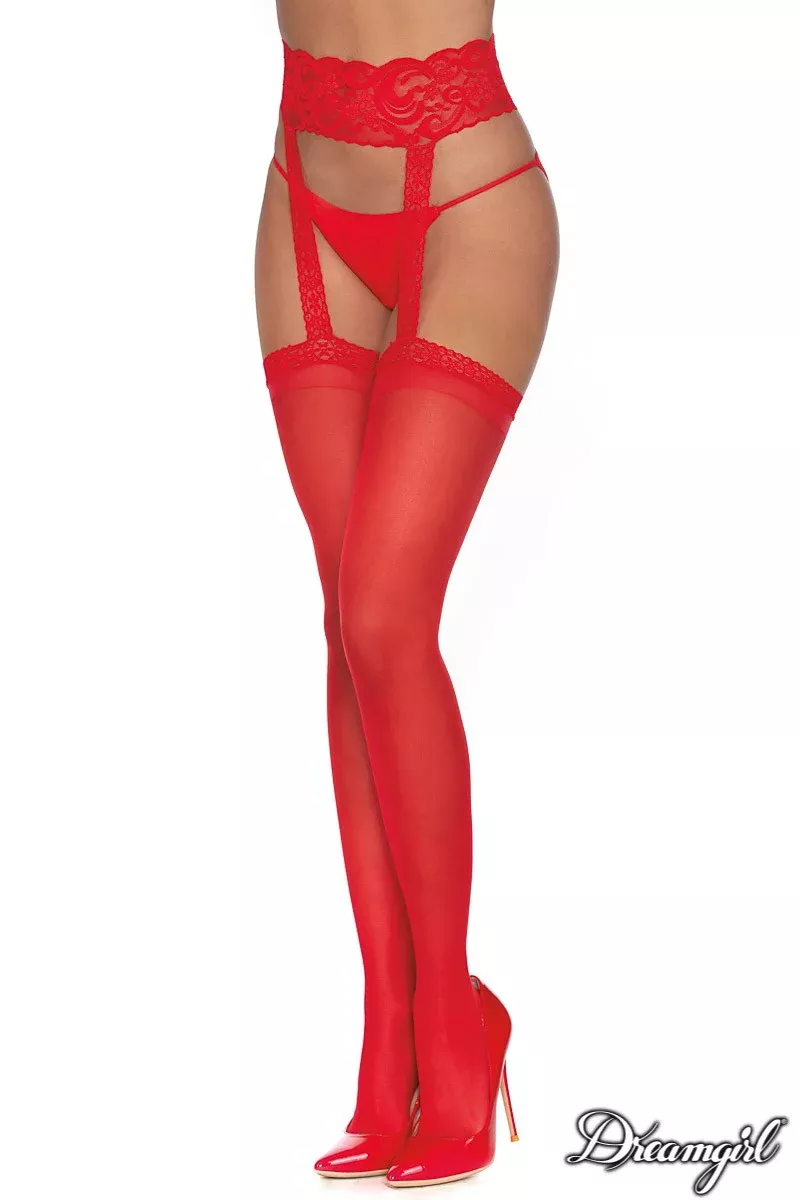 Suspender Sheer Pantyhose