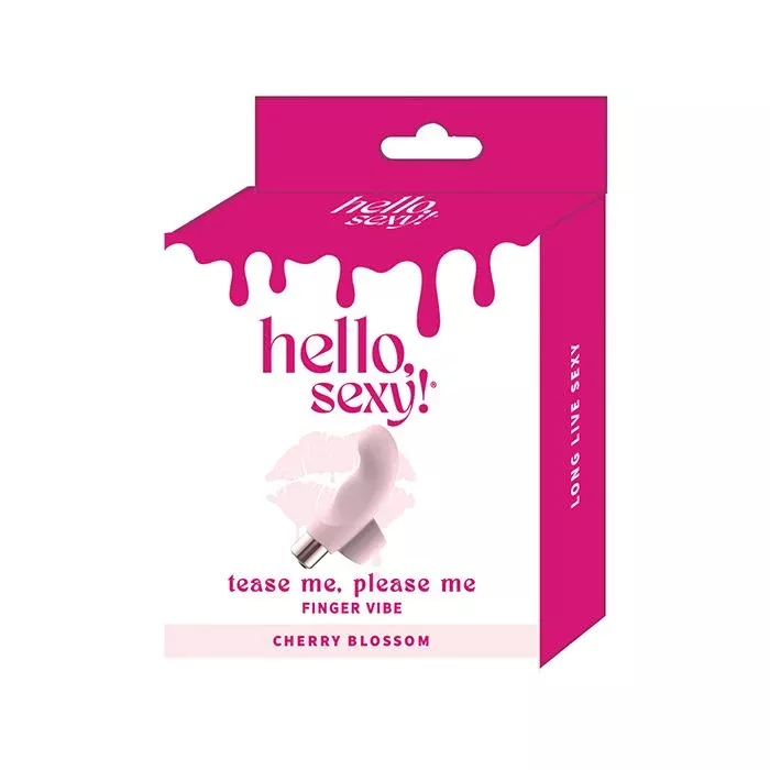 Tease Me, Please Me Finger Vibrator Cherry Blossom