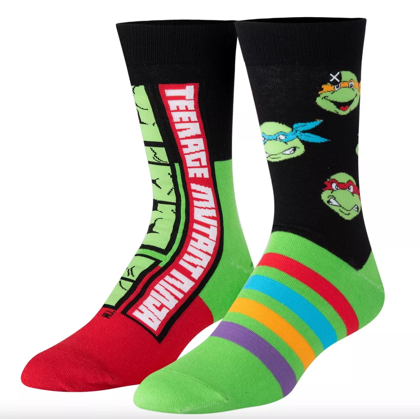 Teenage Mutant Ninja Turtles Knit Socks