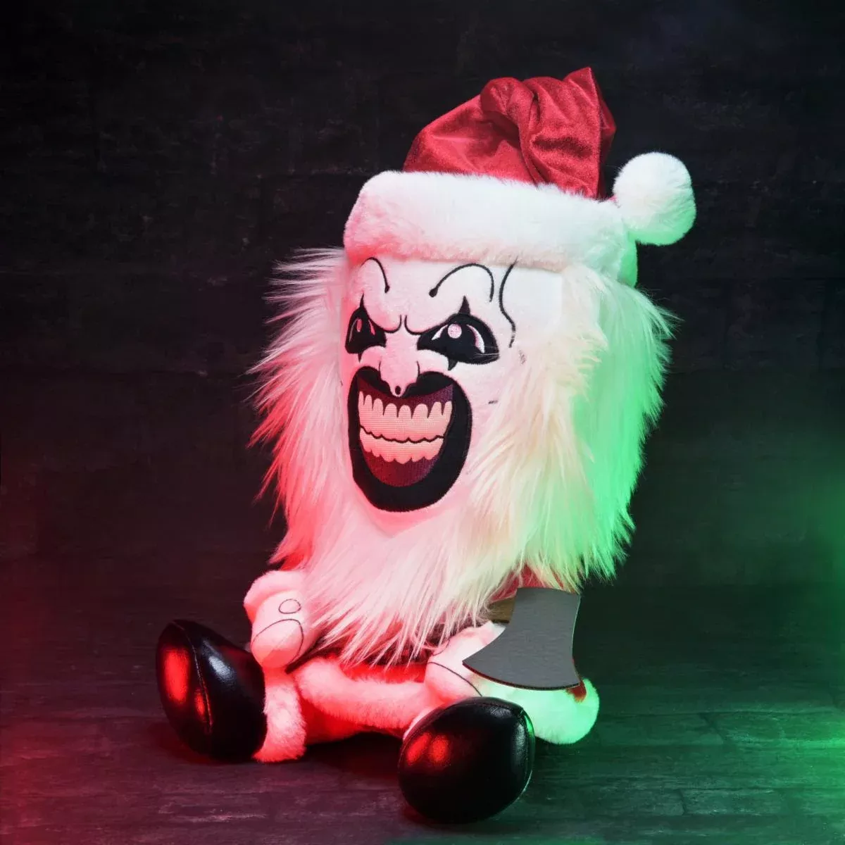 Terrifier 3: Santa Suit Art The Clown Large Plush