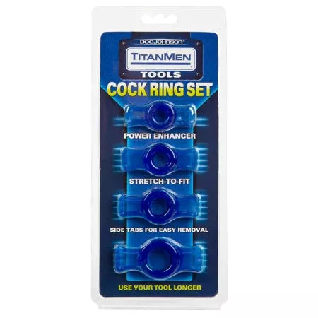 Titanmen Tools Cock Ring Set