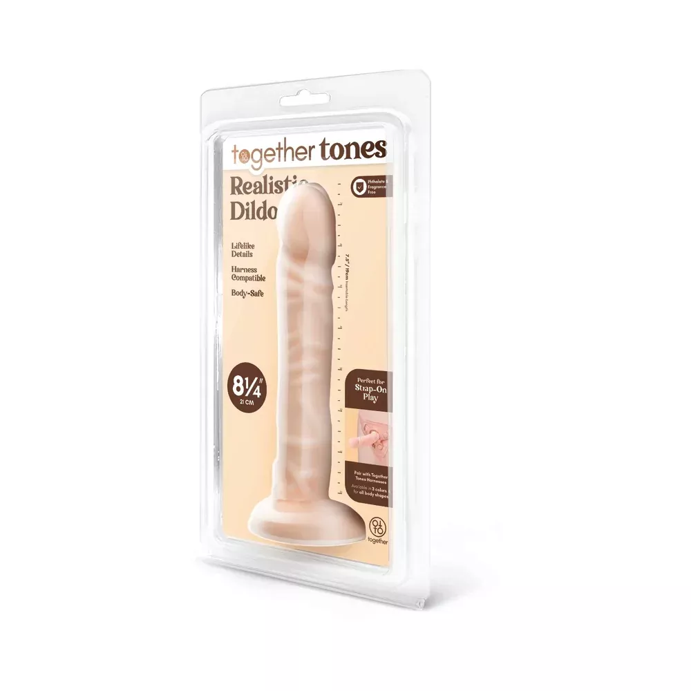Together Tones 8.25 in. Realistic Dildo Light
