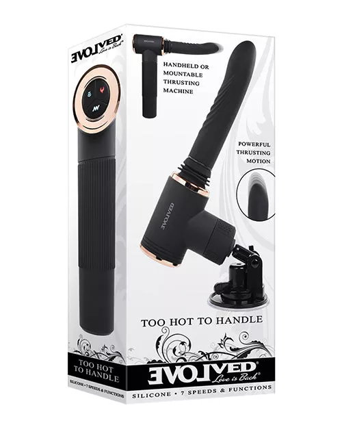 Too Hot To Handle Thrusting Machine - Black