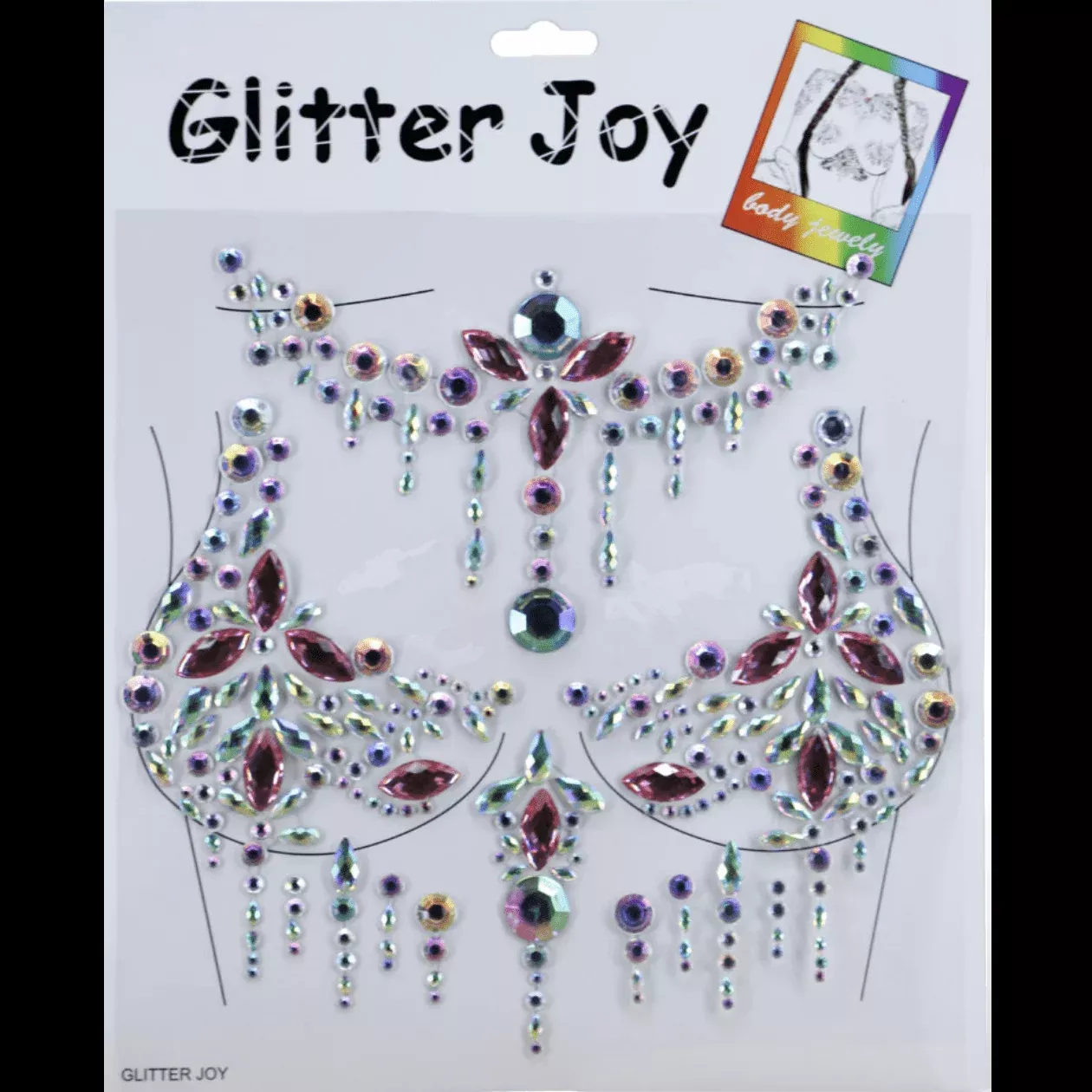 Treasure Chest Multicolor Body Jewels