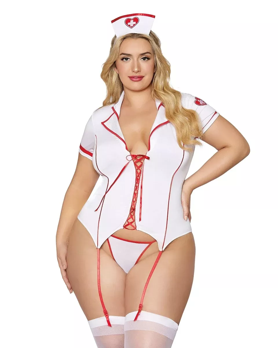 TRIAGE TRIXIE 3Pcs Nurse Costume