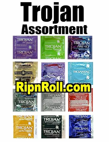 Trojan Condoms Bulk Assortment Sampler