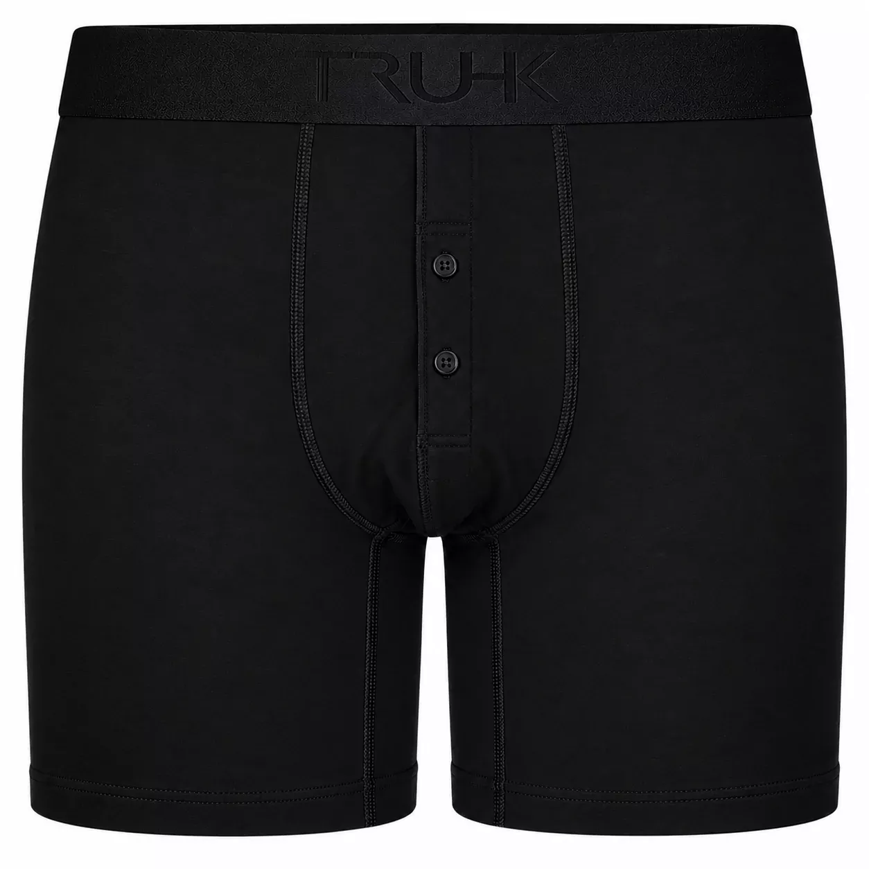 TRUHK Button Fly Boxer STP/Packing Underwear - Black