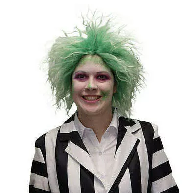 Two-Tone Green Beet Adult Wig