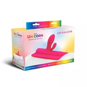 The Unicorn Jackalope Bulbous Double Stimulation Silicone Attachment