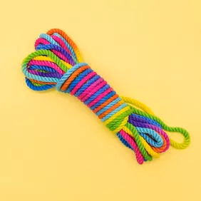 Unicorn Rainbow Bondage Rope 26.25 ft