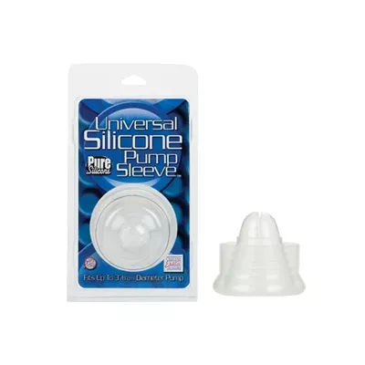 Universal Silicone Pump Sleeve Clear