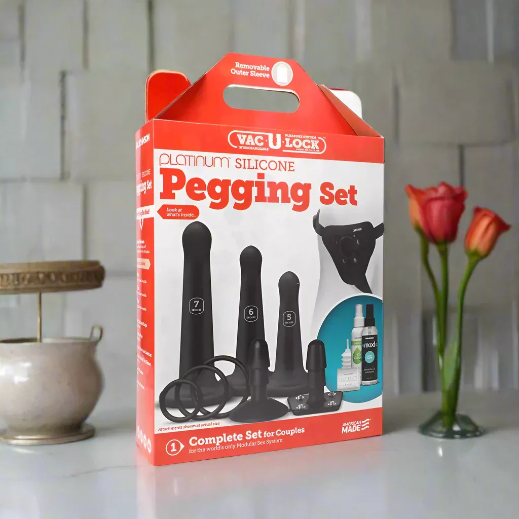 Vac-U-Lock Silicone Pegging Set