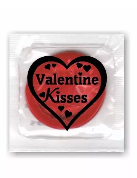 Valentines Day Condoms - Valentine Kisses
