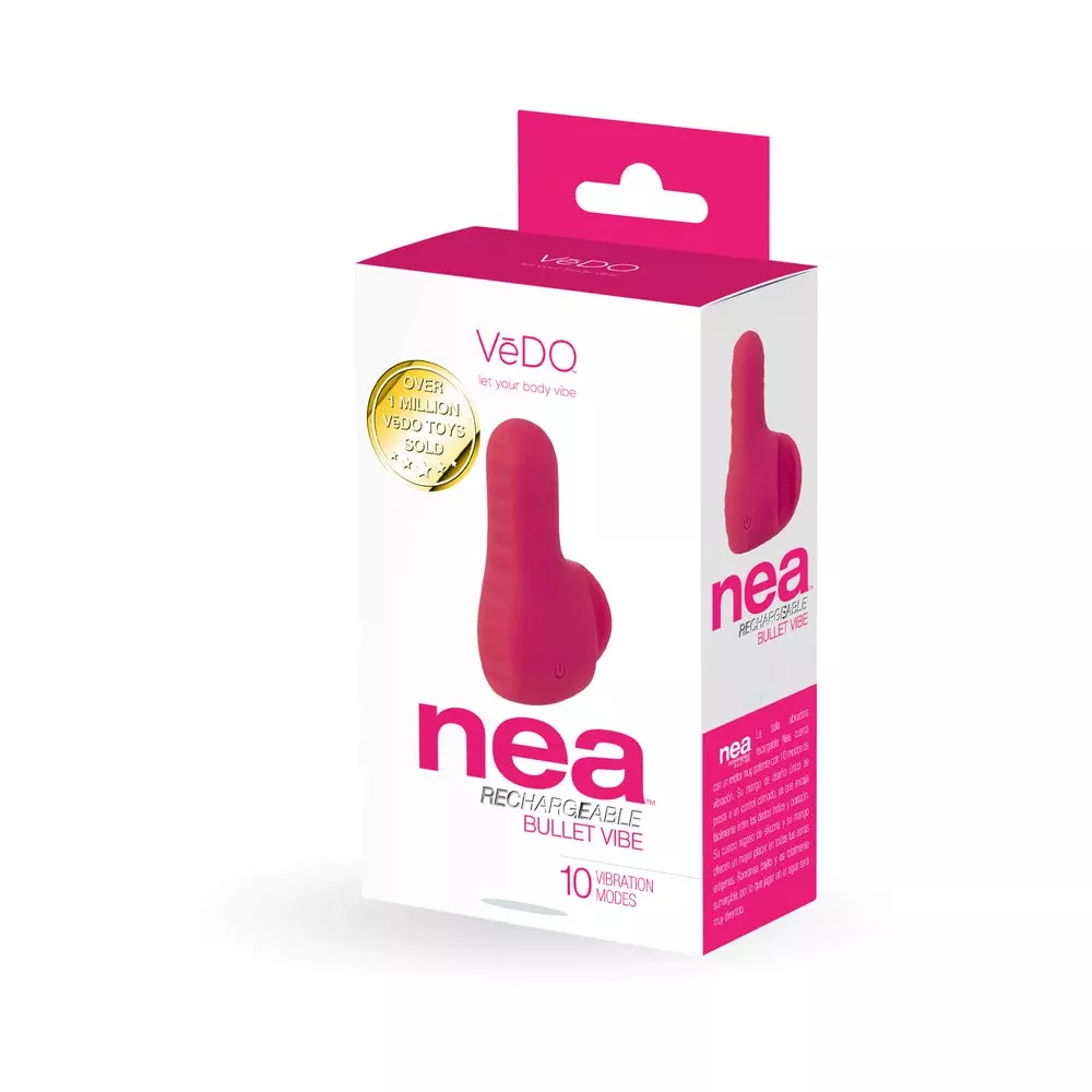 VeDO Nea Rechargeable Finger Vibe - Foxy Pink