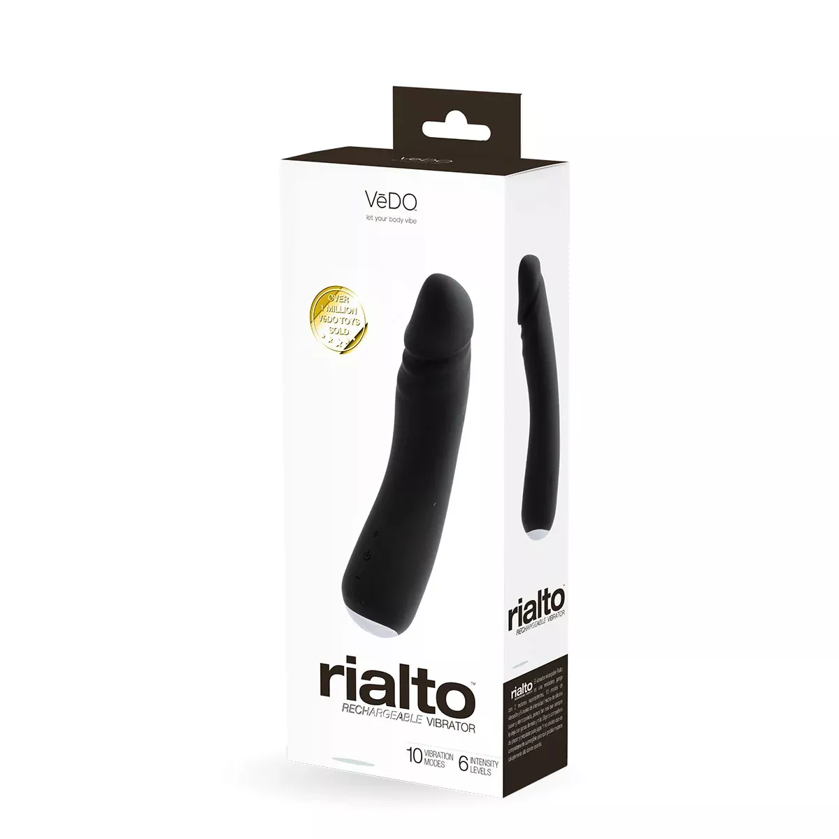 VeDO Rialto Vibrator – Black Pearl