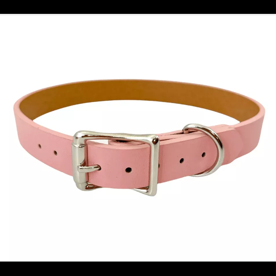 Vegan Matte Plain Buckle Choker