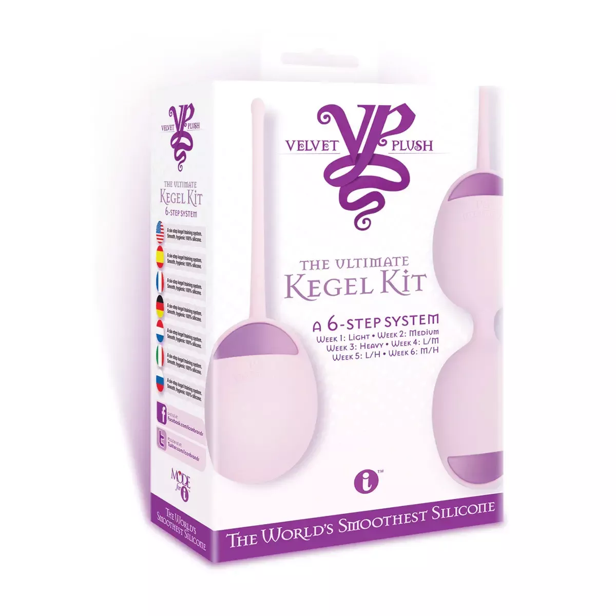 Velvet Plush Kegel Trainer Purple