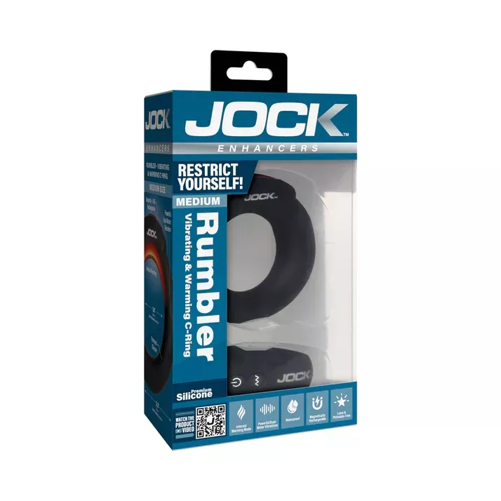 Vibrating C-Ring with 3 Speeds & 7 Patterns, Self-Heating to 122°F, Waterproof & Remote Controlled