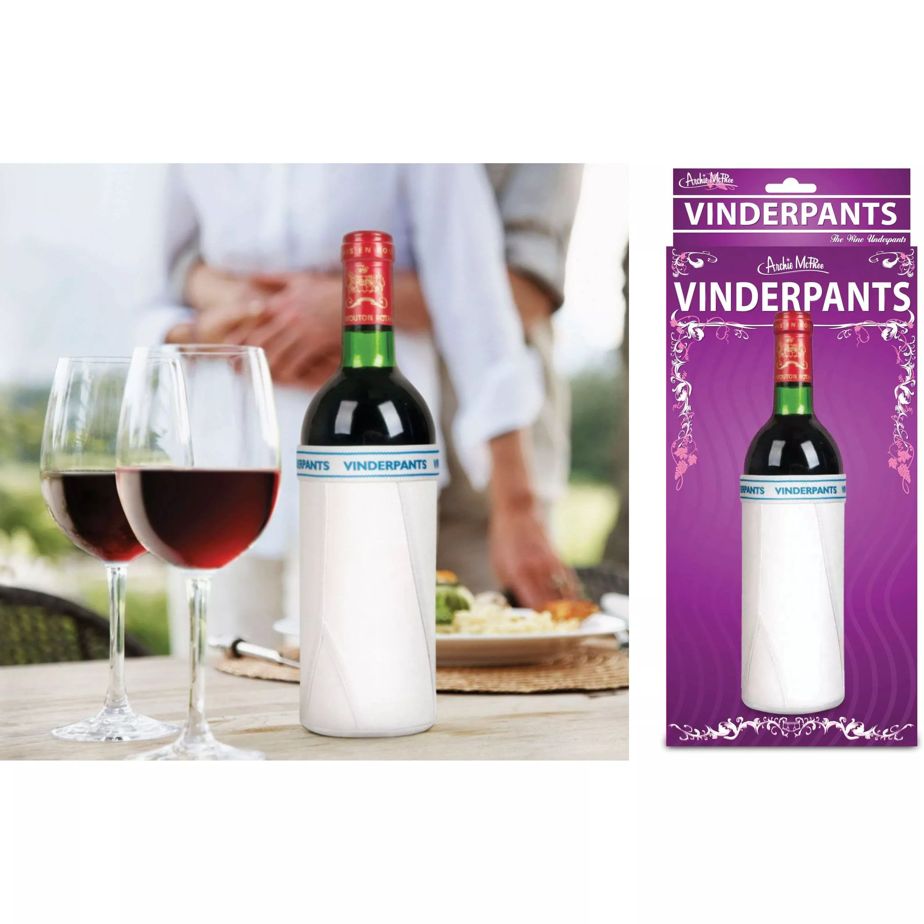 Vinderpants Wine Bottle Holder Underpants