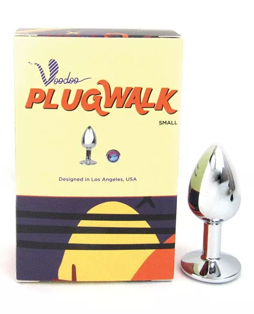 Voodoo Walk Small Metal Butt Plug - Silver
