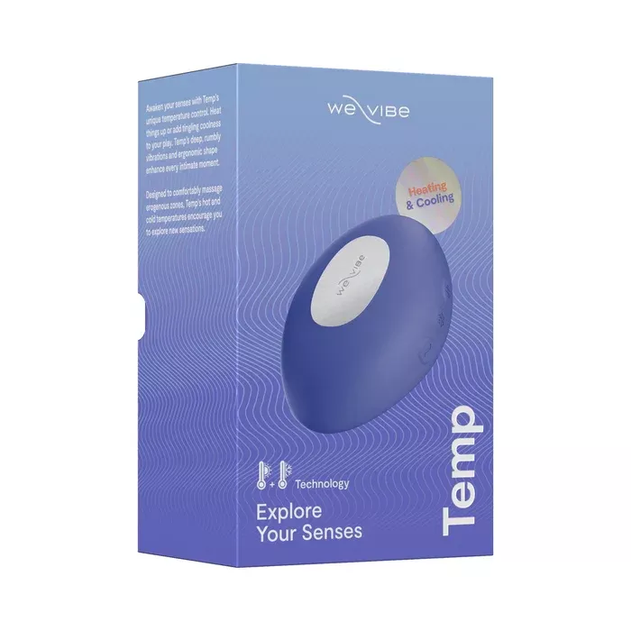 We-Vibe Temp Lavender Blue – Temperature Control Vibrator With Heating & Cooling Functions
