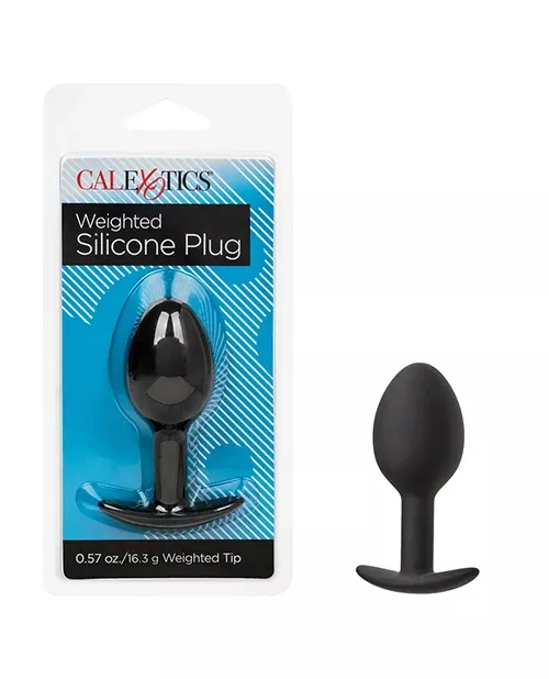 Weighted Silicone Anal Plug