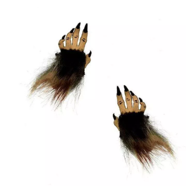 Werewolf Hand Earrings