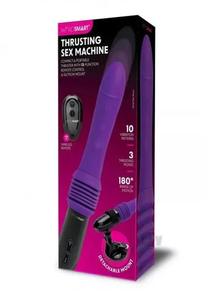 Whipsmart 3-Mode Thrusting Sex Machine with 10 Vibration Modes & Wireless Remote Control