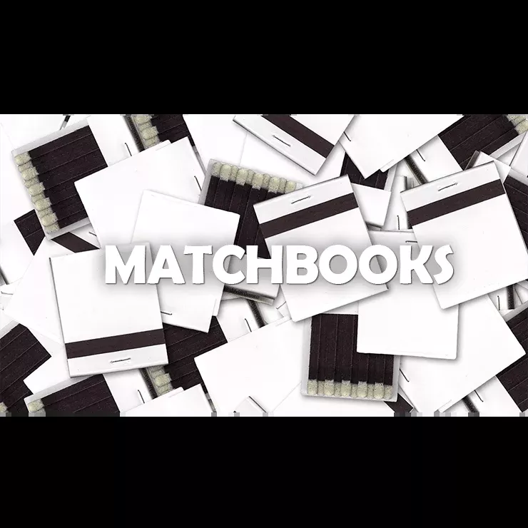 White Matchbooks (Box of 50)