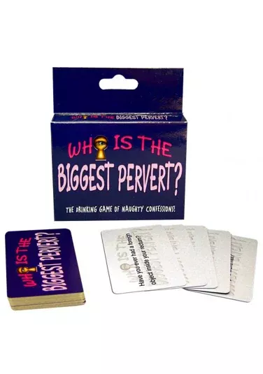 Who Is The Biggest Pervert? Card Game