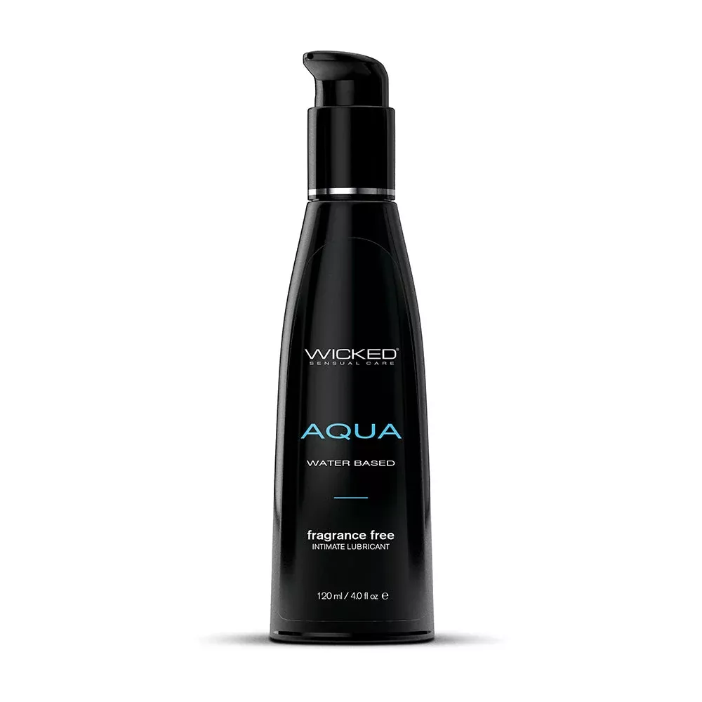 Wicked Aqua Water-Based Personal Lubricant - 4 oz