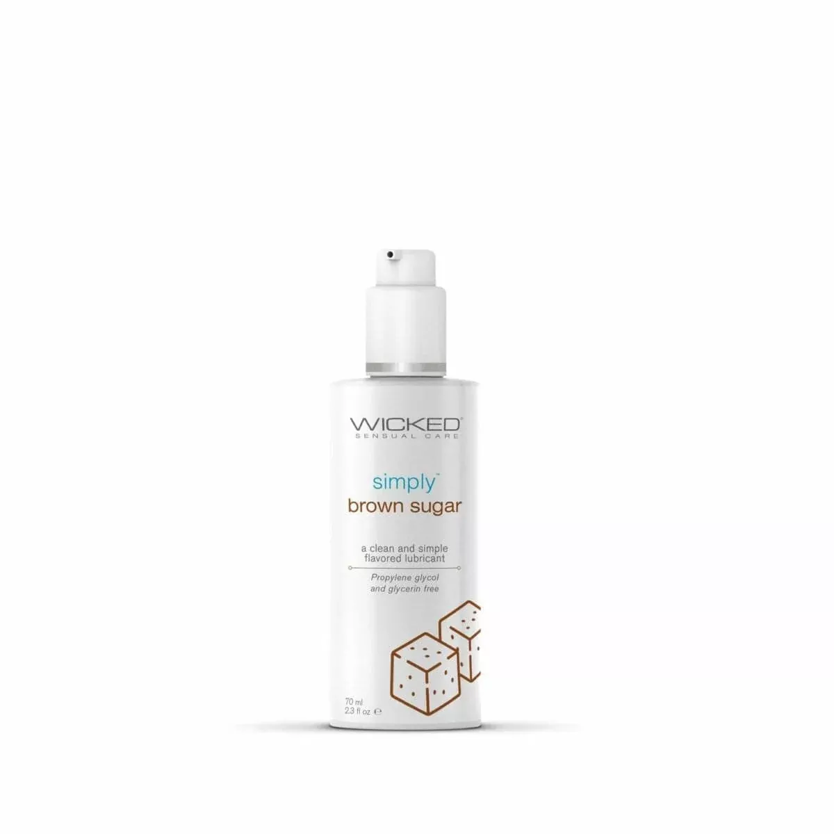 Wicked Sensual Care Simply Flavored Water Based Lubricant
