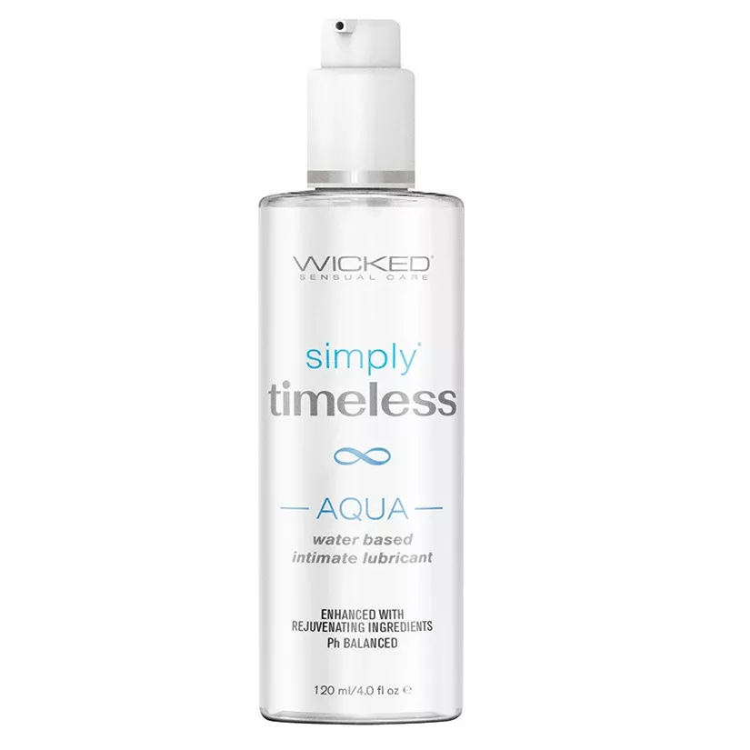 Wicked Simply Timeless Aqua Water-Based Lubricant 4oz