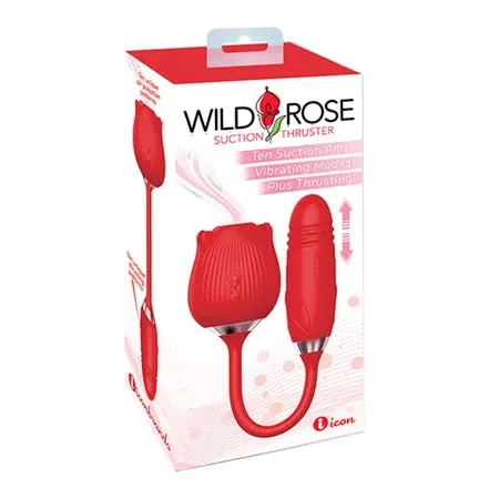 Wild Rose Suction Thruster – 10 Speeds & Intensities for Ultimate Pleasure Experience