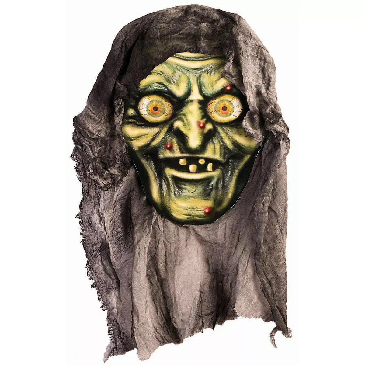 Witch Head Paper Prop
